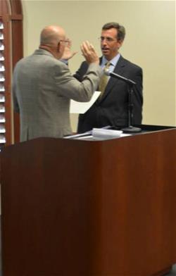 Swearing In of Ben IV as President of HCBA
