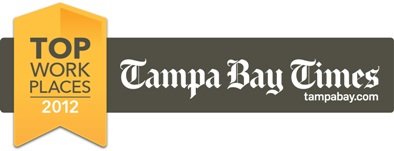 Tampa Bay’s Top Work Places 2012 Logo